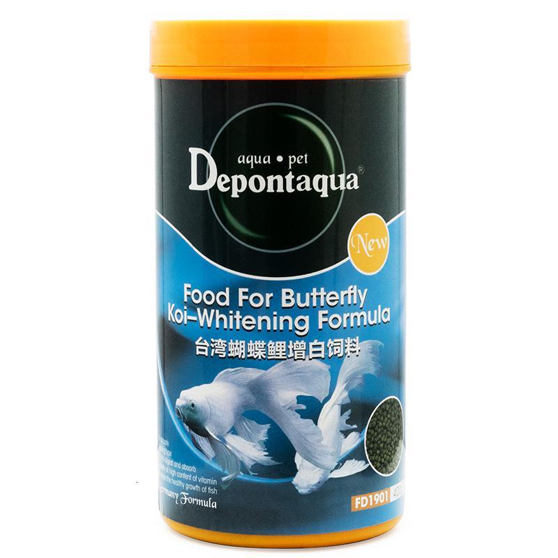 德邦蝴蝶鲤鱼饲料白金龙凤锦鲤专用鱼粮观赏鱼食小颗粒增体增白粮高清大图