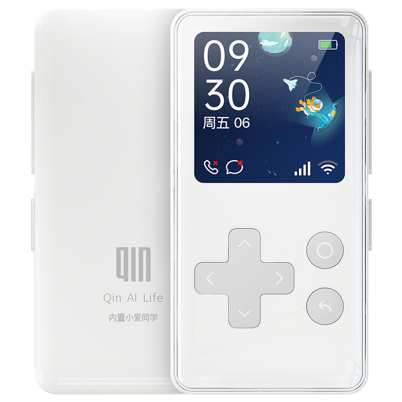 多亲(QIN)AI平安Q K201 白色 儿童防丢远程定位语音对讲4G电话手机