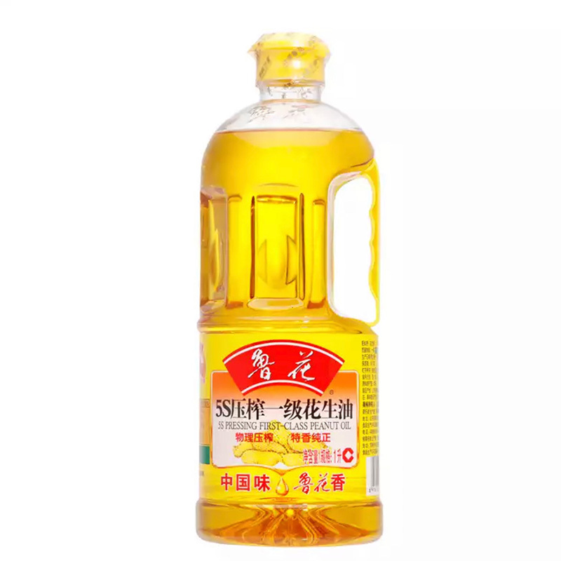 鲁花压榨花生油1L