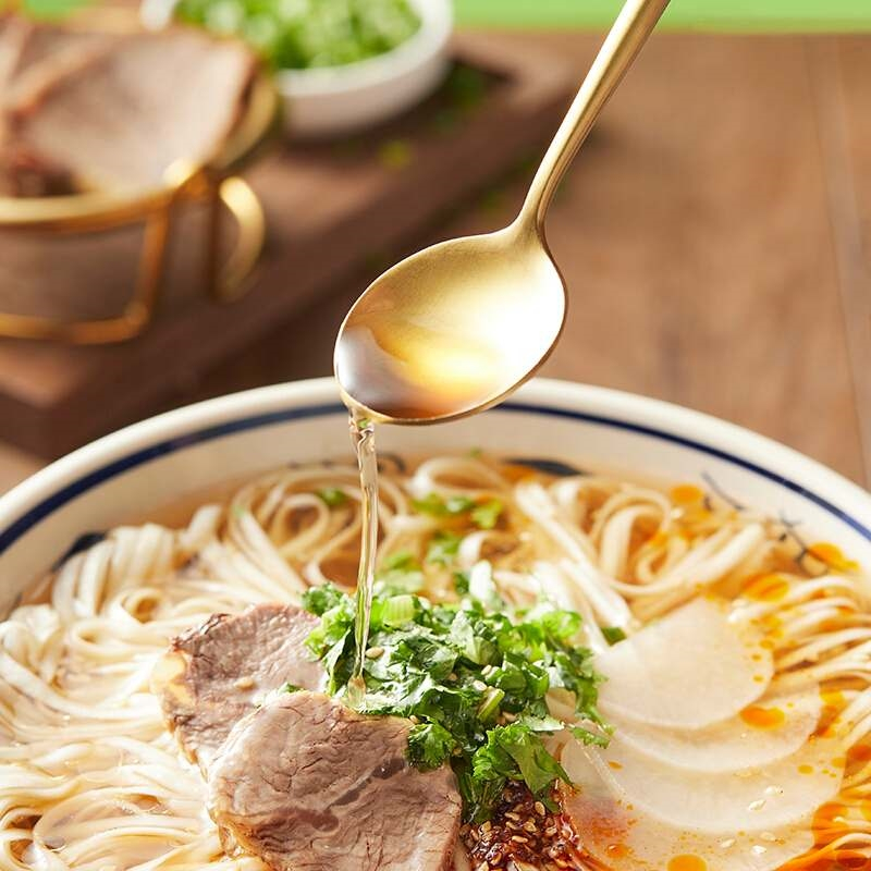 莫小仙兰州牛肉拉面汤料微辣正宗方便面速食泡面冲泡免煮宿舍桶装