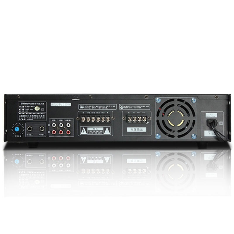 新科(Shinco) AV-112 数字hifi功放机 专业定压定阻功放器蓝牙广播功放 200W