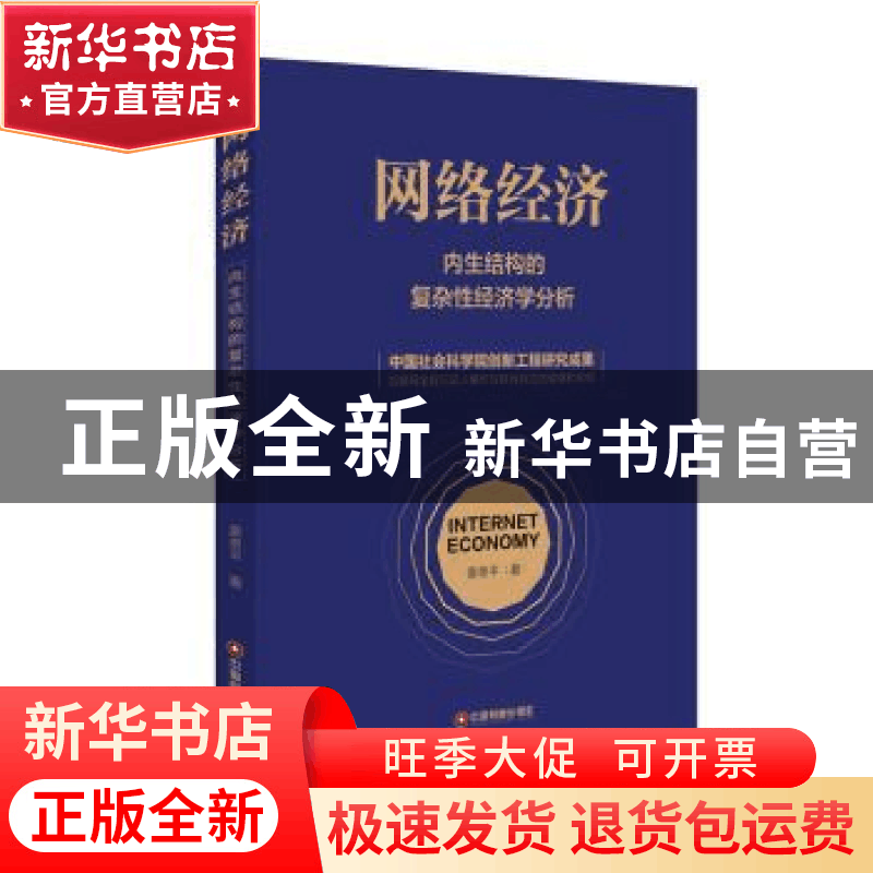 正版 网络经济:内生结构的复杂性经济学分析 姜奇平 中国财富出版图片