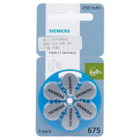 西门子(SIEMENS)原装电池 13 (德国进口) 6粒 助听器 重度弱听人士