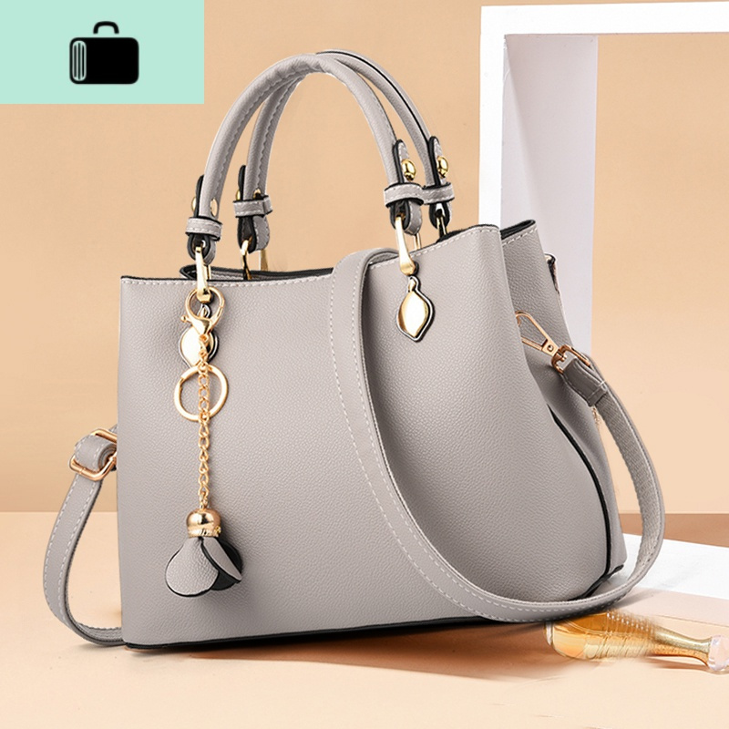 中年女包2020新款时尚百搭皮手提包简约大气妈妈包婆婆斜挎包包new