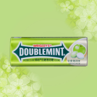 绿箭(DOUBLEMINT) 糖果 苹果薄荷味35粒23.8g