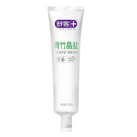 舒客舒克青竹晶盐牙膏120g 美白去口臭去牙渍清火护龈清新口气