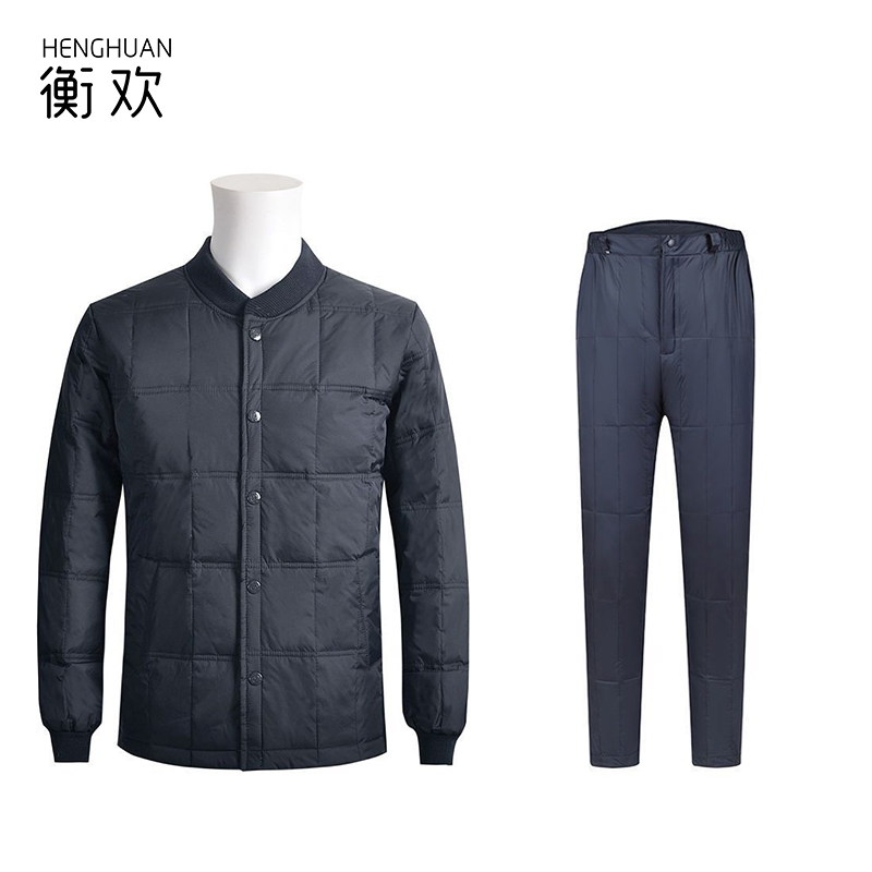 衡欢(HENGHUAN)轻款羽绒服套装 RZ-MJ06/套高清大图