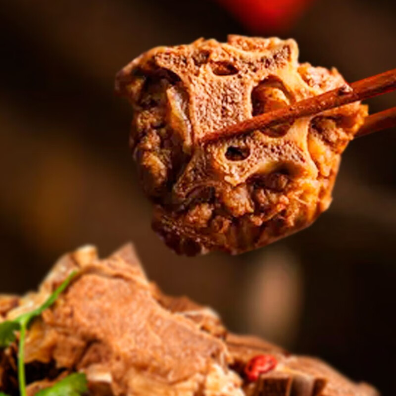 味小府(WEI XIAO FU)老北京羊蝎子 涮锅食材火锅香辣卤味羊脊骨 加热即食礼盒 礼盒(香辣味)2400g
