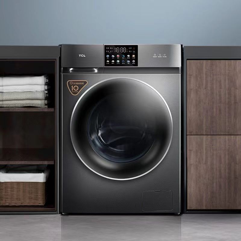 tcl滚筒洗衣机全自动香薰除菌10公斤洗烘一体550mm超薄嵌入 炫彩触控