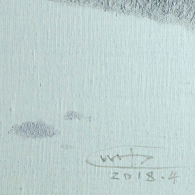 每涯艺术 陈正帅《苍茫大地主沉浮》NO.8 艺术家原创油画艺术品收藏 客厅卧室玄关餐厅办公室居家装饰 挂画