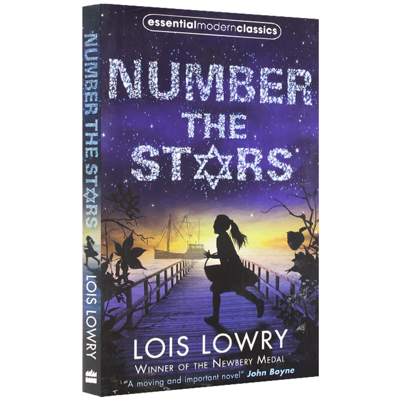 夏洛特的网 英版 [正版]数星星 英文原版 Number the Stars 纽伯瑞儿童文学金奖 文学小说 英文版青少年