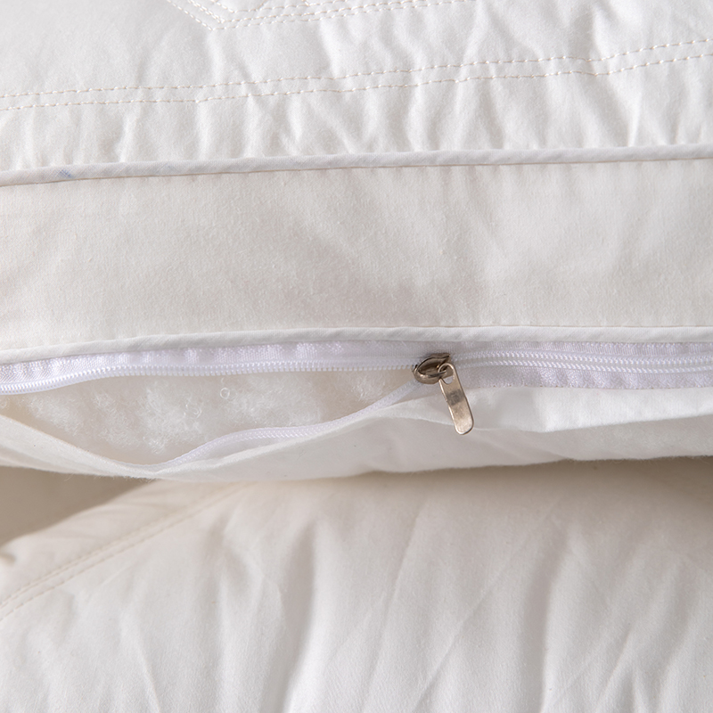 雅鹿全棉本色定型枕（一对）高清大图