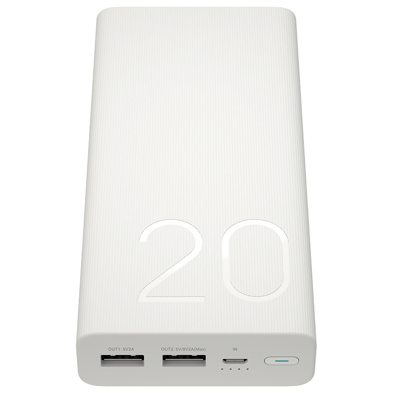 荣耀移动电源2 20000mAh 充电宝 大容量 Micro USB 快充版 适用安卓苹果通用电源