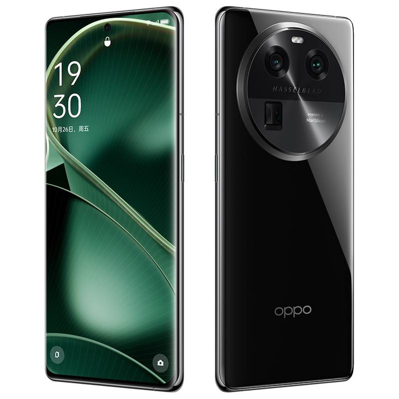 OPPO Find X6 星空黑 16GB+512GB 超光影三主摄 天玑9200移动平台 哈苏影像 80W超级闪充 拍照游戏学生全网通5G手机