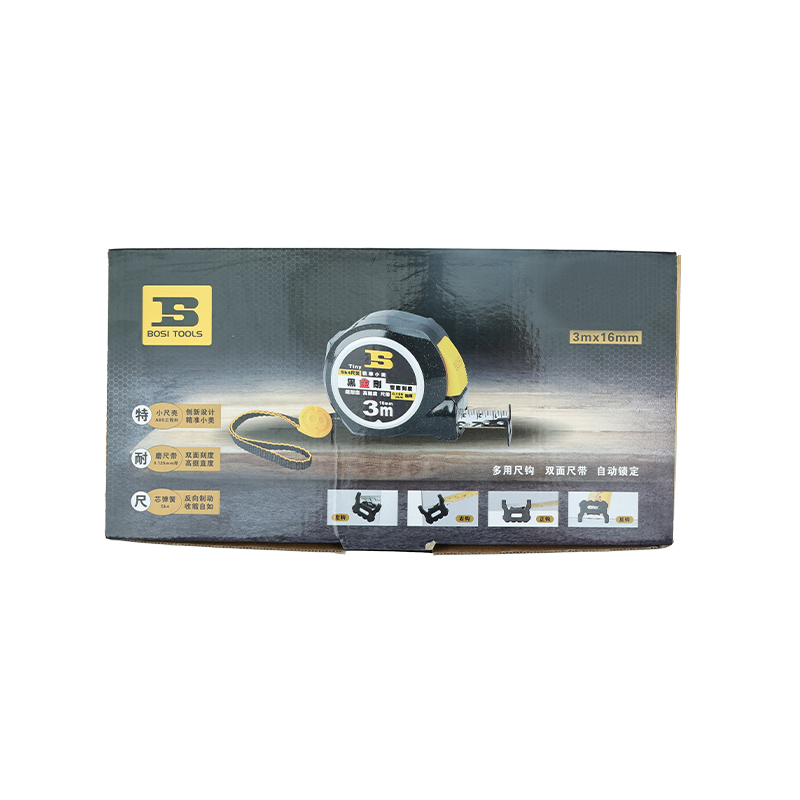 波斯(BOSI)钢卷尺黑金刚系列(3×16mm)把高清大图