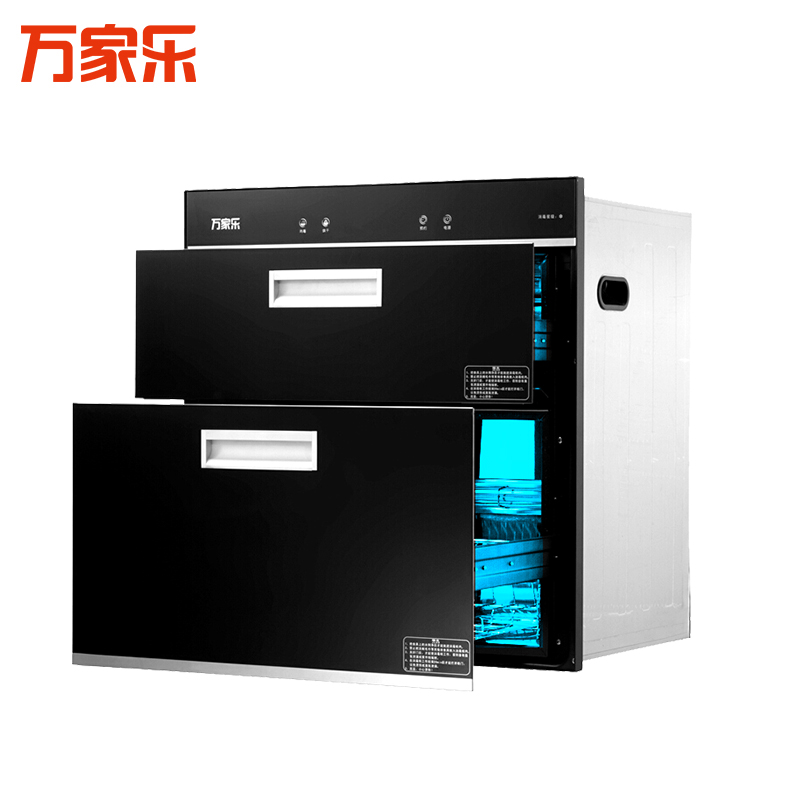 万家乐(Macro)消毒柜 100L大容量 一星级 嵌入式 家用碗筷餐具厨房碗柜YQD100-D862高清大图