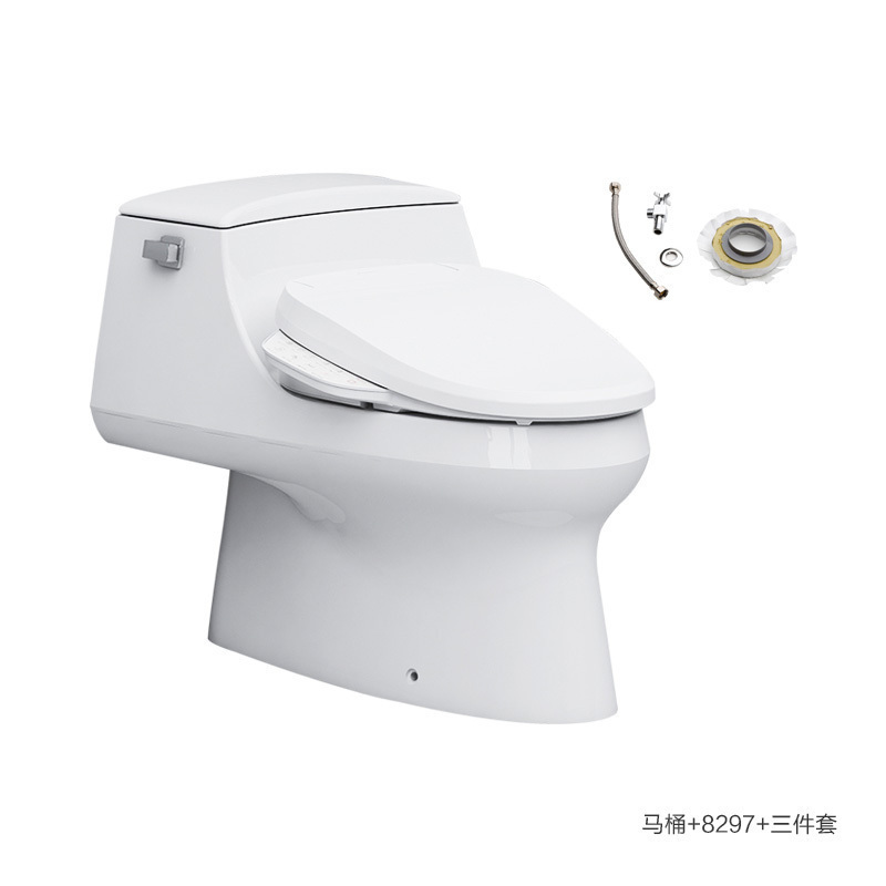 科勒圣拉菲尔五级旋风连体座便器马桶配智能盖板