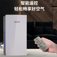 新科(Shinco)空气净化器家用除过敏原 除甲醛除雾霾PM2.5异味二手烟卧室净化 负离子功能 白色(适用面积55㎡)