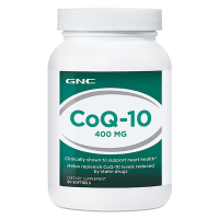 [3瓶装]GNC辅酶Q10胶囊400mg60粒 美国原装进口健安喜辅酶Q10软胶囊 中老年人保健品 呵护心脏健康备孕