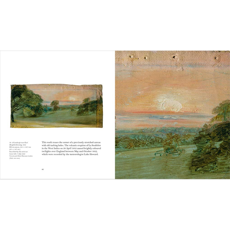 [正版]康斯太勃尔的天空 英文原版 Constable’s Skies 艺术画册 精装 自然主义风景画 约翰康斯太勃尔高清大图