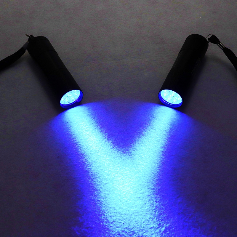 知渡可充电验钞灯紫光灯验钱笔紫外线检测手电筒迷你小型便携式人民币