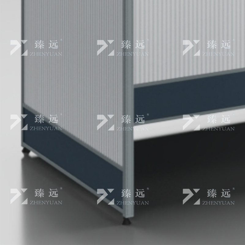 臻远 ZYGW-024职员桌办公桌屏风工作卡位直排单人位高清大图