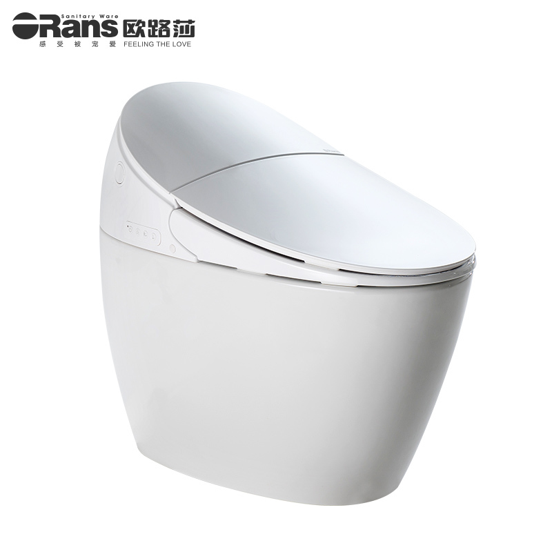 欧路莎(Orans)半智能马桶一体式虹吸式冲水自动冲水座圈加热坐便器MUSE-i8-MT