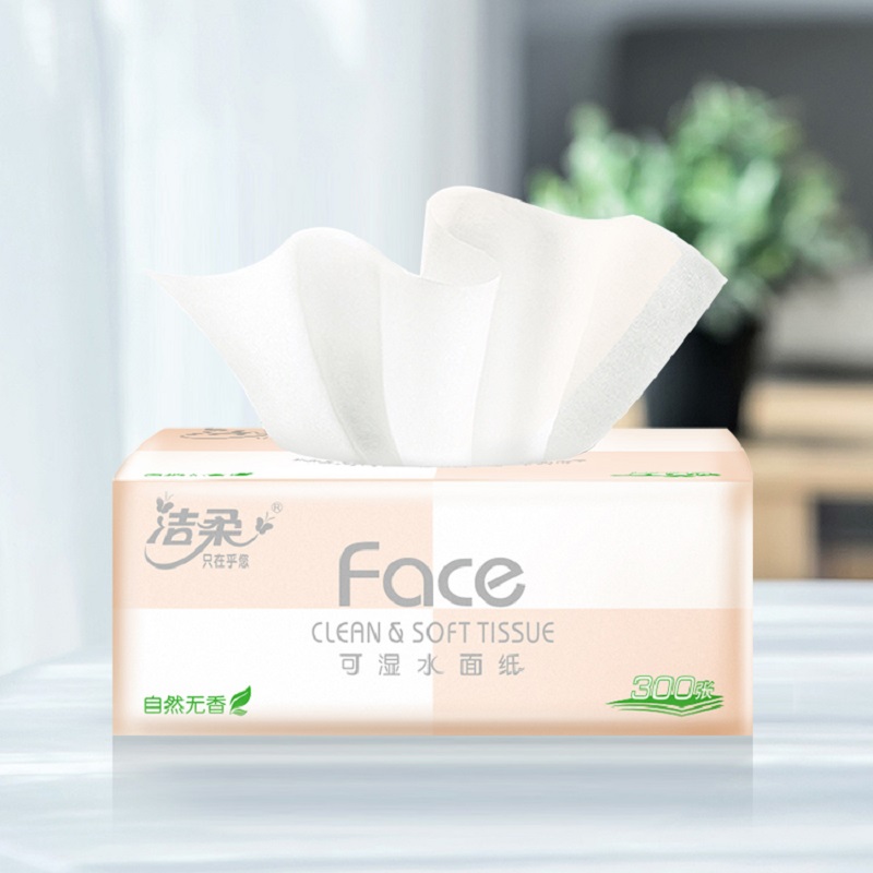 洁柔纸面巾(Face粉软抽)100抽3层(24包装)整箱装高清大图