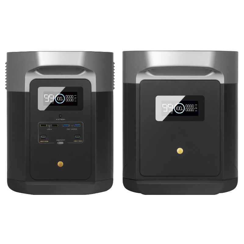 ECOFLOW正浩新品户外电源房车游艇移动电站大容量大功率户外移动电池 DELTA-MAX-2000W+加电包高清大图