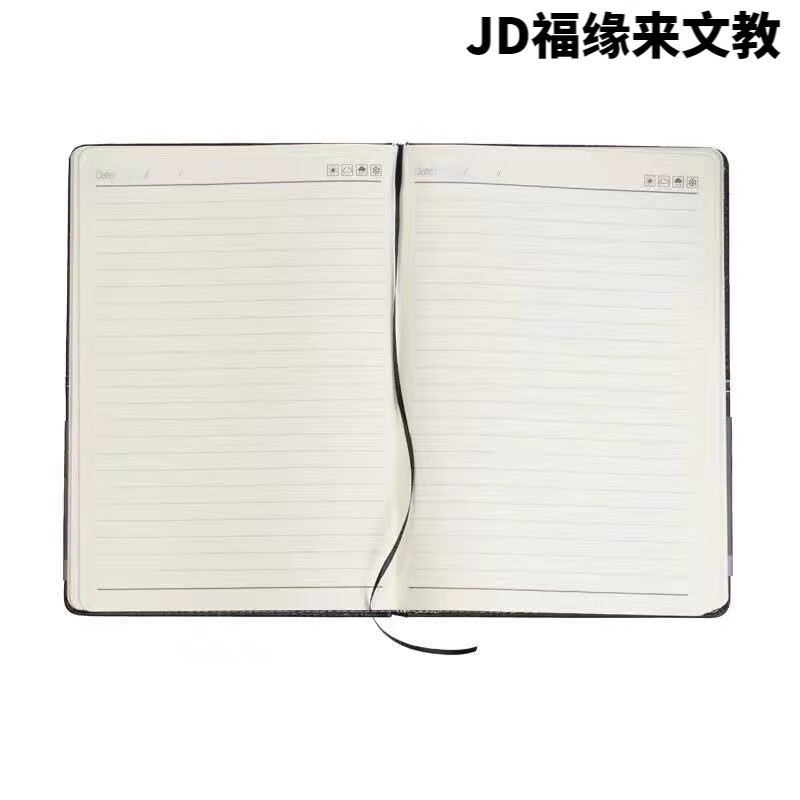 晨光 M&G 普惠型贴面皮面本 APYE7P11 18k (黑色) 96页 本高清大图