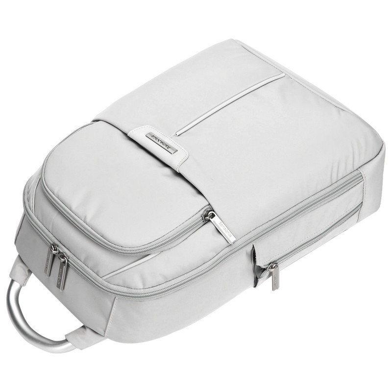 新秀丽(Samsonite)双肩 电脑包 男女款 13.3英寸 BP2*28002 浅灰色
