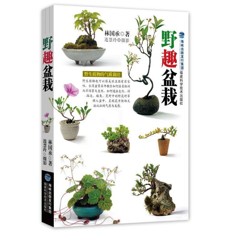 [醉染正版]野趣盆栽 台湾 林国承 栽培 养护 取材 繁殖 观赏 种草养花 园艺 草本植物 蕨类植物 爬藤植物 木本高清大图