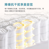 酒店同款床垫独立袋装弹簧三分区科学护脊床垫亲水棉繁星之夜系列床垫KLS03厂家正品直销(预售10天内发货)