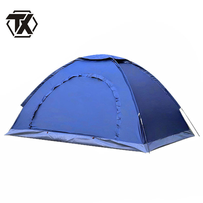 铁迅 户外速开双人帐篷ZY1 顶高清大图