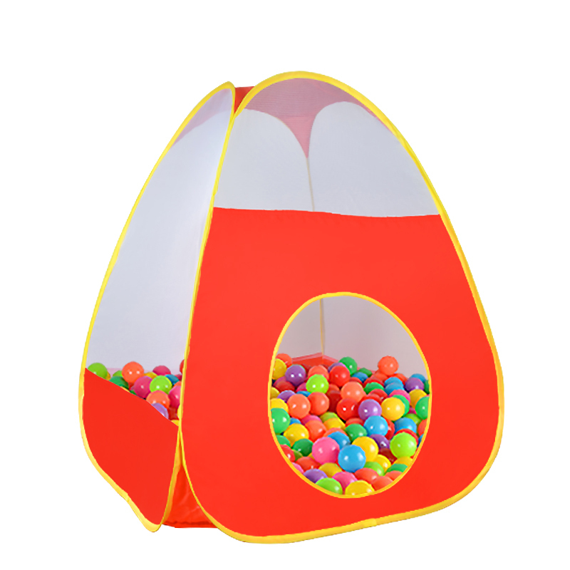 立健儿童帐篷海洋球池宝宝玩具游戏屋婴儿波波球三角帐篷