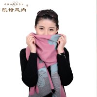 凯诗风尚(CHARSON) 围巾 秋冬季新款羊绒披肩围巾两用 70*180cm 非床品套装 欧美风