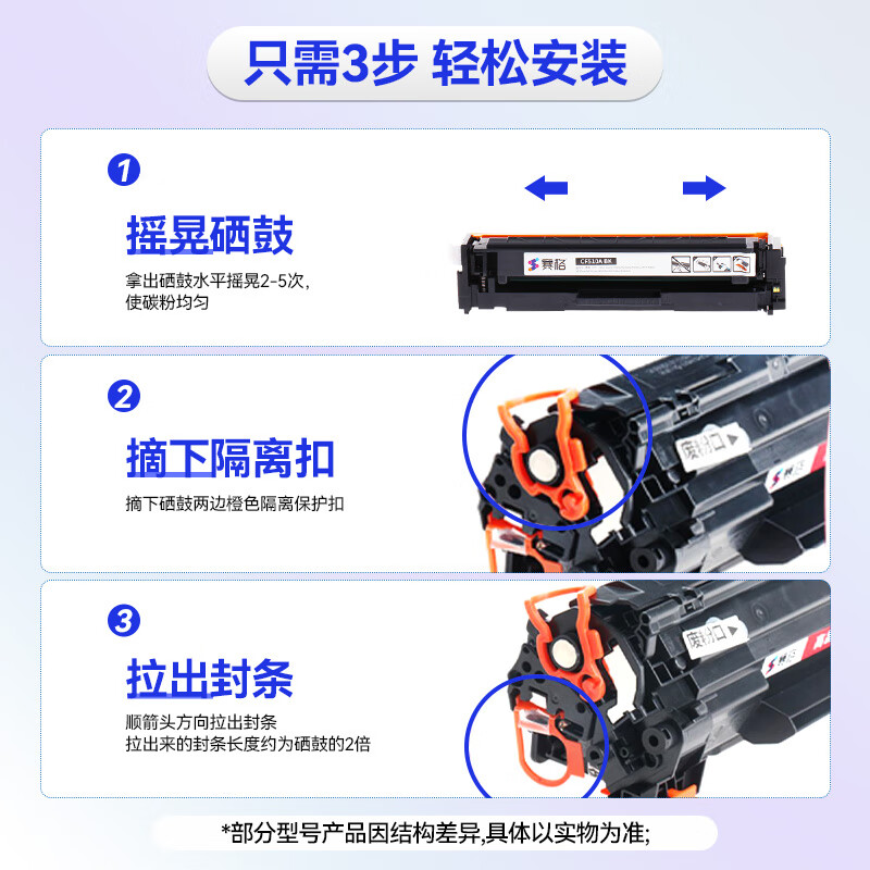 赛格CF512AXY硒鼓易加粉大容量高清大图