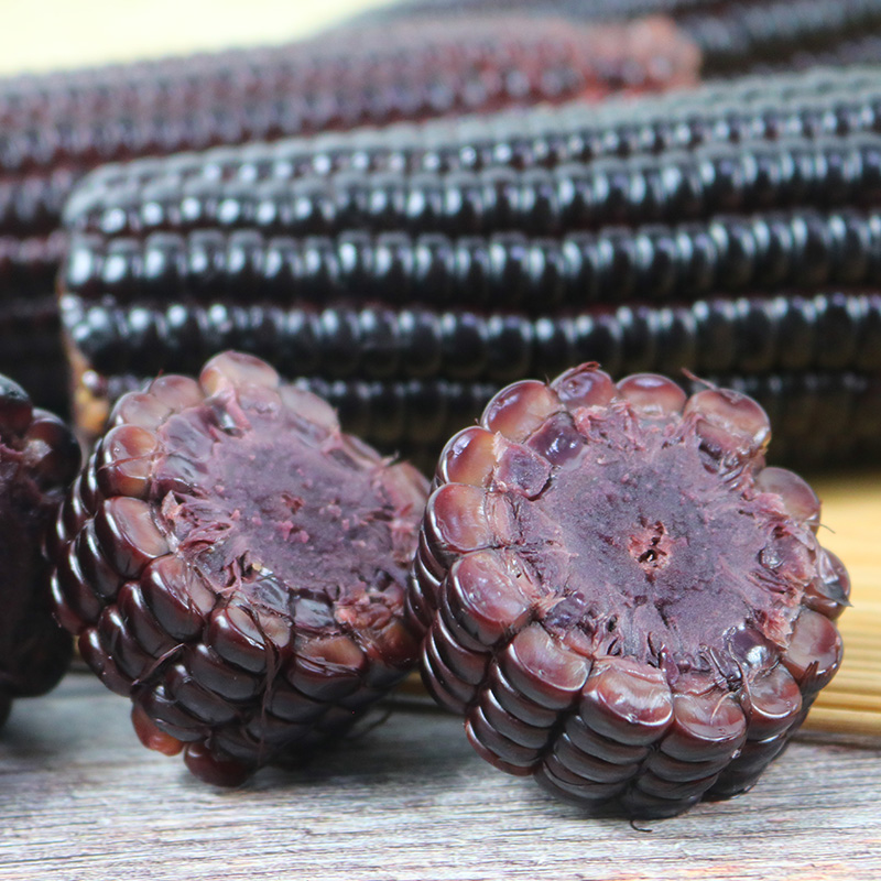 黑玉米头茬甜糯玉米0添加开袋即食220g*10高清大图