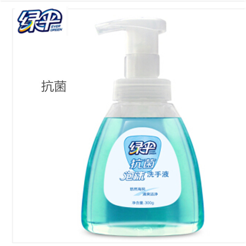 绿伞 ALC1002 泡沫洗手液300g/瓶芦荟香型