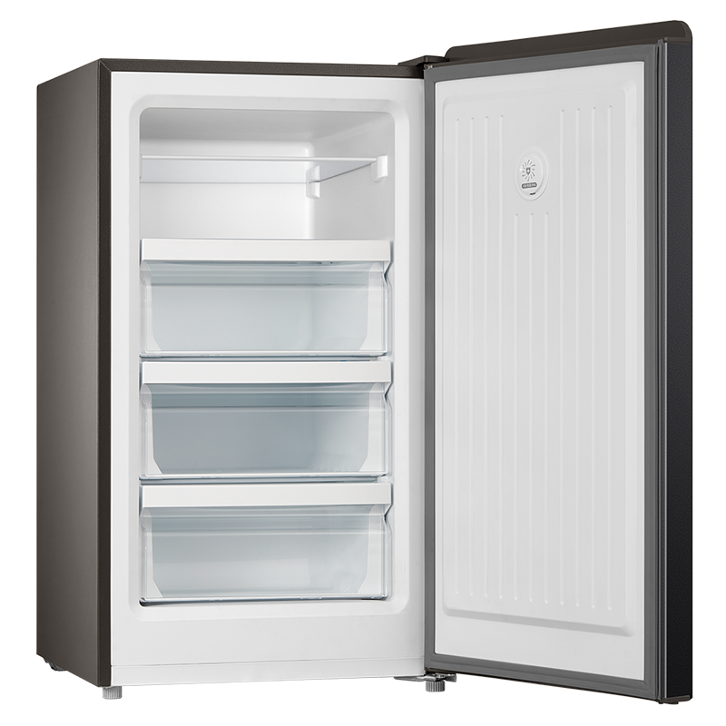 美的冷柜bdbc118uema炭灰月夜