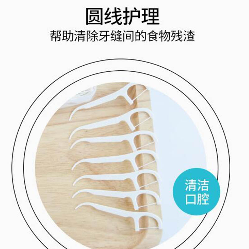 屈臣氏牙线经典圆线50支*6盒高清大图