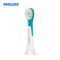 飞利浦(Philips)儿童型电动声波震动牙刷头HX6032/35迷你2支装 适配HX6322/HX6312等型号