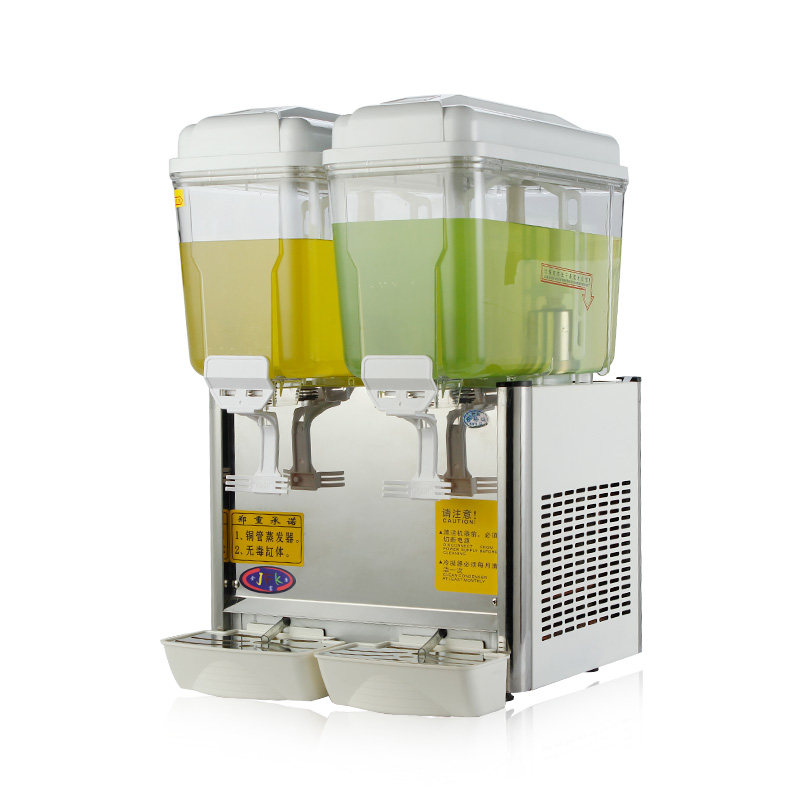 机摆摊果汁奶茶流动冒烟冰激凌机器设备商用双头冷饮机冷热双温参数