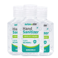 秝客(lefeke)消毒护理(消)免洗手凝胶60ml*3瓶洗手液杀菌清洁消毒免水洗速干随身家用儿童老人便携式户外消毒凝胶