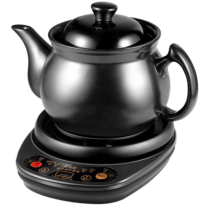 华生(washon)煎药壶ws-1802养生壶4l电子煎药陶瓷中药壶壶熬药锅药膳