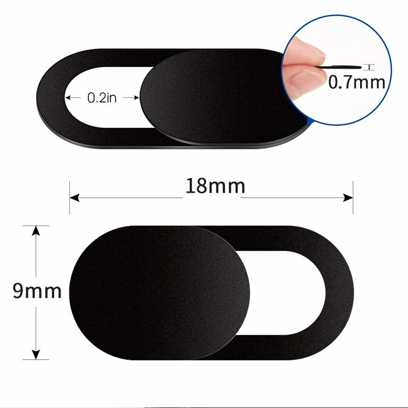 ESCASE 苹果华为手机平板电脑摄像头直播前置摄像头遮挡贴镜头盖防偷窥笔记本摄像头黑客保护隐私ES-CCO-01