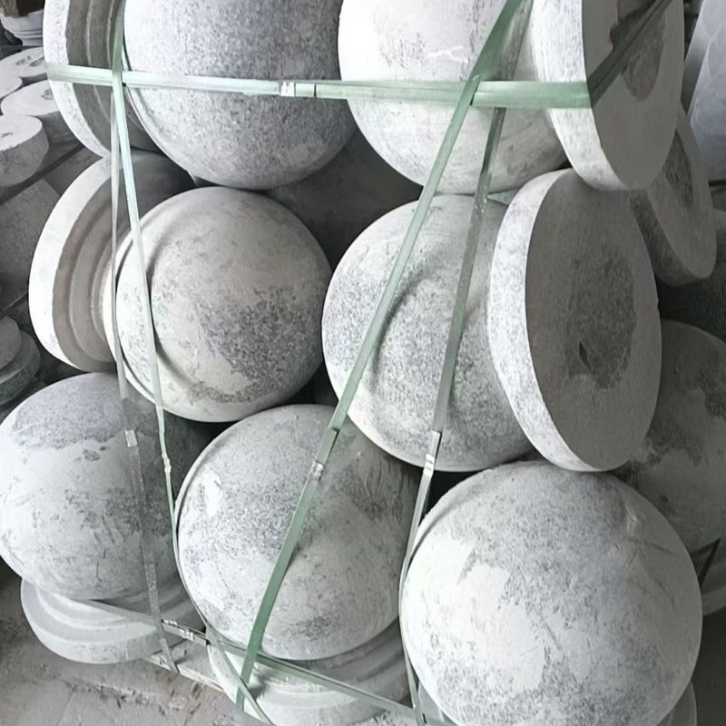 东方能展 防撞路障石球石墩圆球高清大图