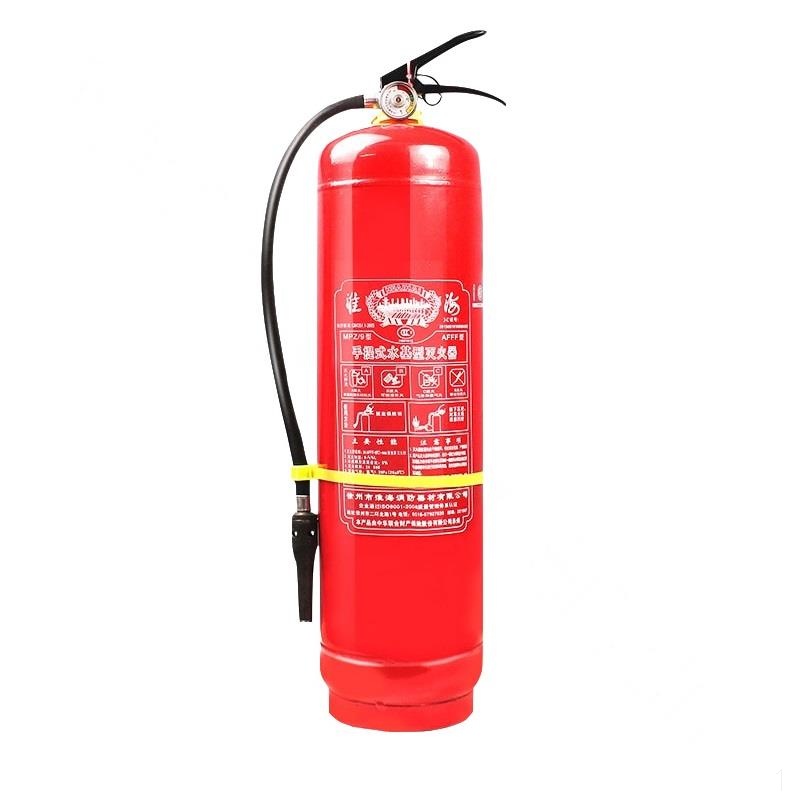 淮海 mpz/9-红瓶 手提式水基型泡沫灭火器(9kg)-灭火剂重9kg,灭火级别