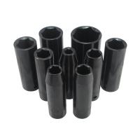 华丰巨箭 12.5MM(1/2”)欧式汽动长套筒(六角)HF-226130