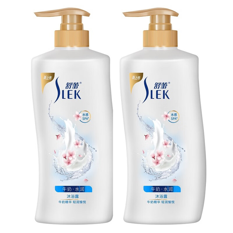 舒蕾(SLEK)(C) 牛奶水润沐浴露 1L高清大图